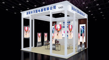 AG体育Wanguo掛式雙麵廣告機_新一代櫥窗廣告機藝術品